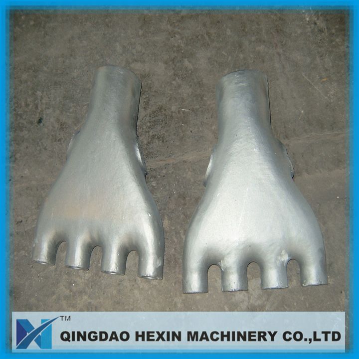 heat resistant casting pipe fittings