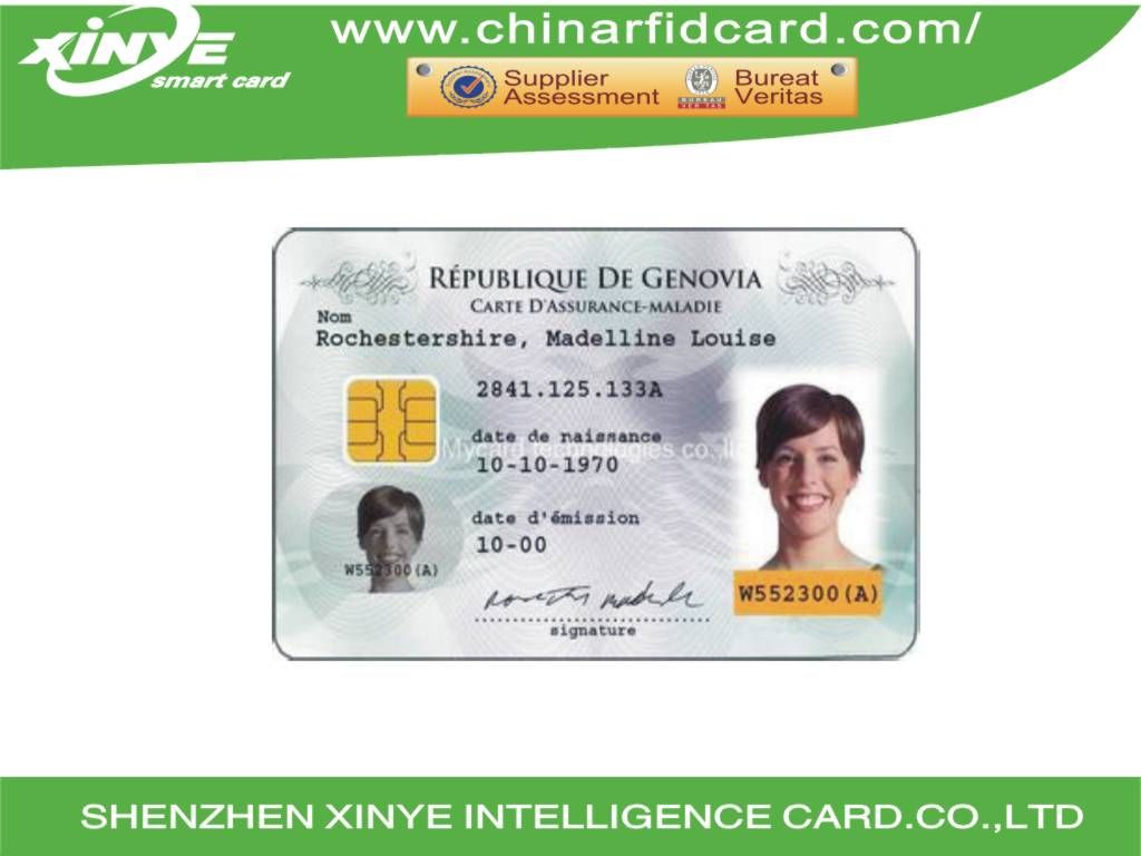 High quality smart card with chip