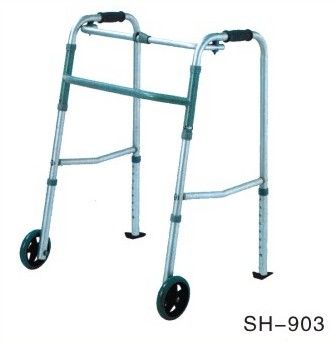 Lightweight Aluminum Adjustable Walker With Wheels