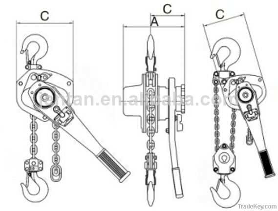 VL-TYPE MANUAL LEVER BLOCK