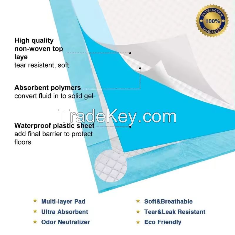 Surgical Disposable Underpads Hospital medical Bed sheet incontinence adult underpads pet pads pet products