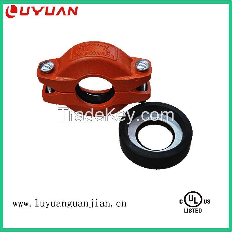 Ductile Iron Grooved Rigid Coupling with FM UL