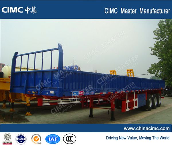 CIMC Drop Side Wall trailer,Multi Purpose Truck Semi Trailer