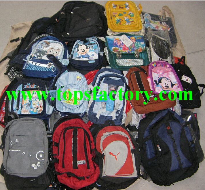 Grade AAA used school bags