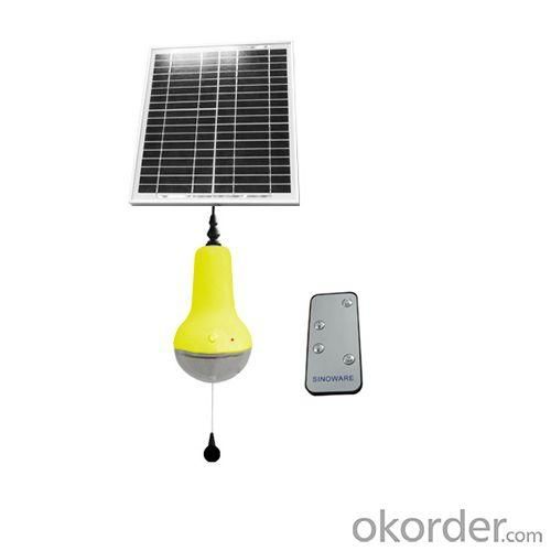China Manufacturer Newest Remote Control Solar Lamp Wide Control Range 180 Degree 220lm Solar Indoor Lights Yellow