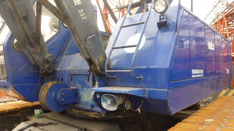Used Kobelco 7055 crawler crane in good condition for sale