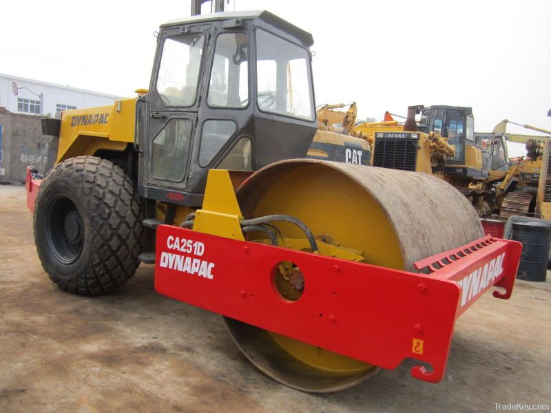 Second hand road roller Dynapac CA25D