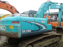 used kobelco SK200 excavator, 20 tons