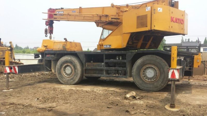 Used Kato 35t Rough Terrain Crane, Kato KR-35H