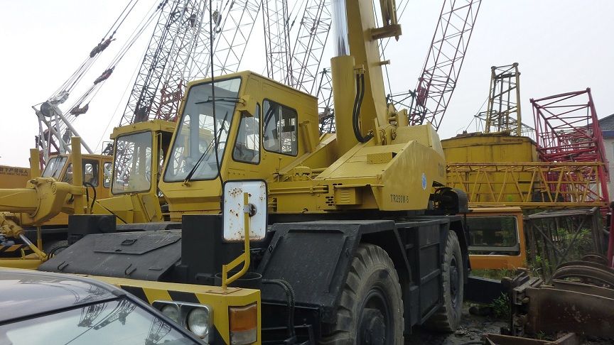 Used Tadano 25t Rough Terrain Crane, Used Tadano TR250M-5 Crane, Used ...