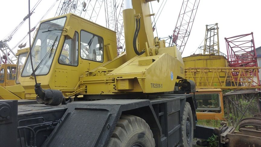 Used Tadano 25t Rough Terrain Crane, Used Tadano TR250M-5 Crane, Used ...