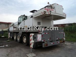 used Demag AC395 truck crane