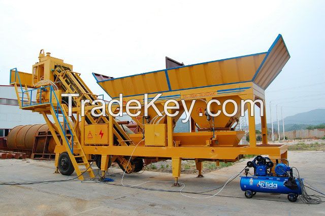 YHZS25 Mobile Concrete Mixing Station