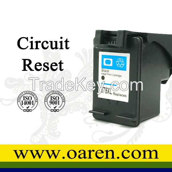 2014 new products chip reset ink visible compatible ink cartridge for hp678XL printer ink cartridge 