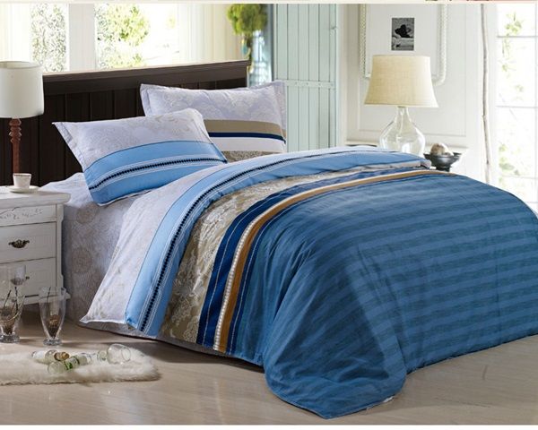 100% cotton high quality printed 4pieces bedding set