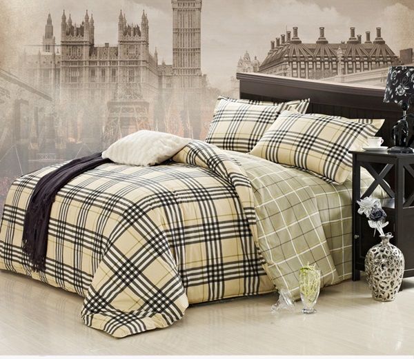 100% cotton high quality printed 4pieces bedding set