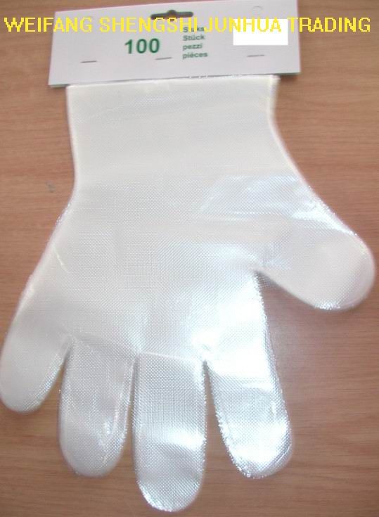 plastic glove