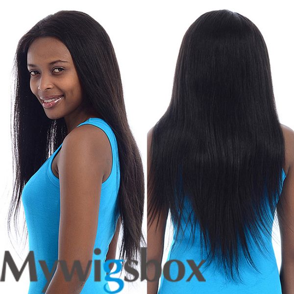 Full Lace Human Hair Wigs Straight Brazilian Human Hair Lace Front Wig