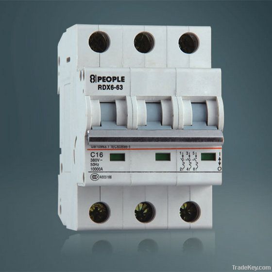 RDX6-63 High Breaking Mini Circuit Breaker