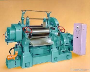 Rubber mixing mill