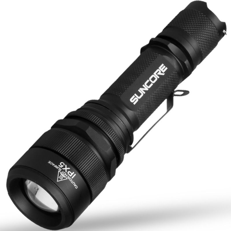 SUNCORE Z15-U2 LED flashlight  860 lumens 500m Black 