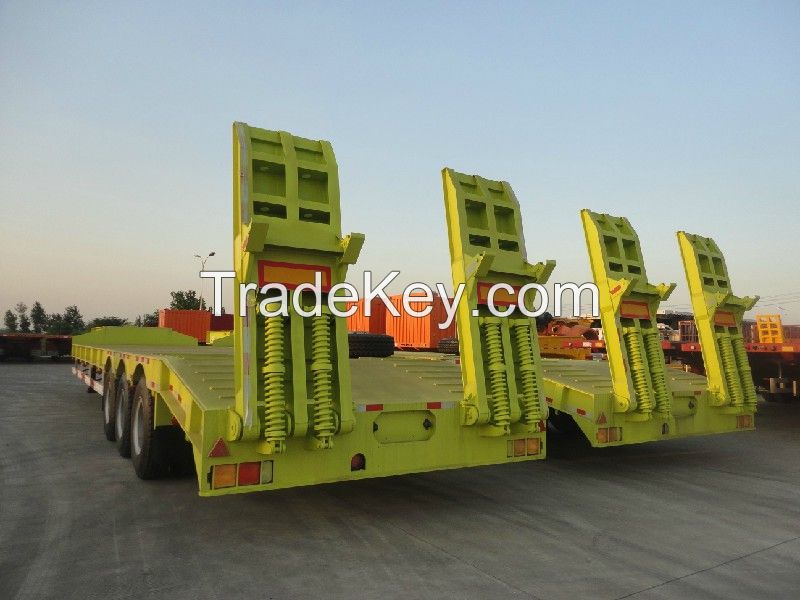 lowbed container trailer