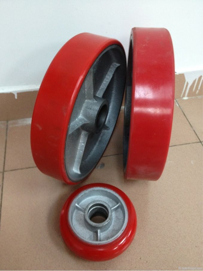 high load capacity urethne pu  wheel