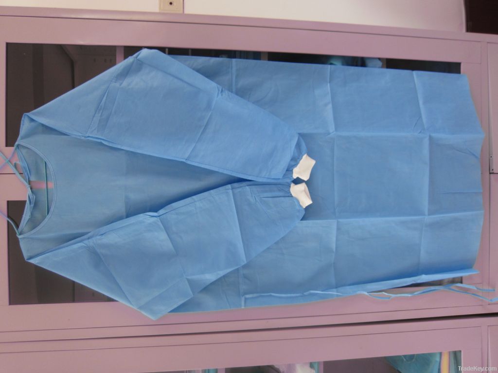 nonwoven disposable medical overall