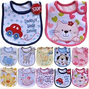 Baby bibs with cute design