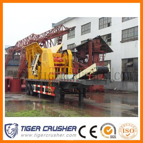 China Good Performance Wheeled Jaw Crusher/Mobile Jaw Crusher