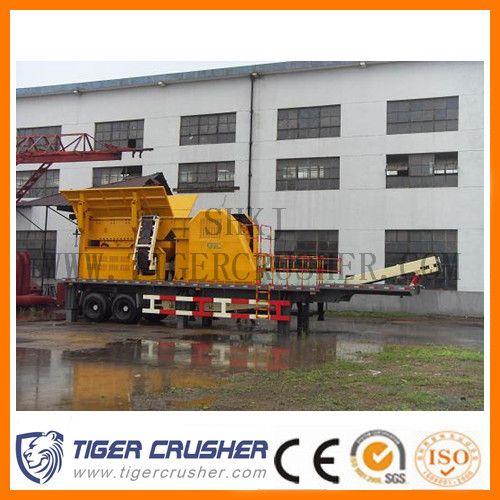 China Good Performance Wheeled Jaw Crusher/Mobile Jaw Crusher