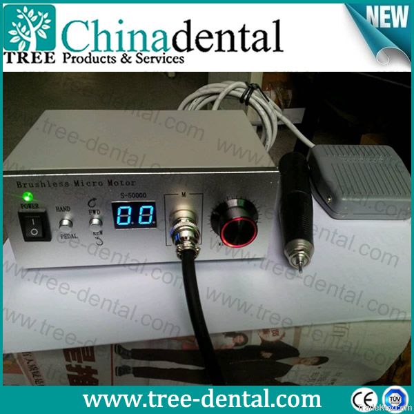 50, 000 RPM Non-Carbon Brushless Aluminium Shell Dental Micromotor Poli