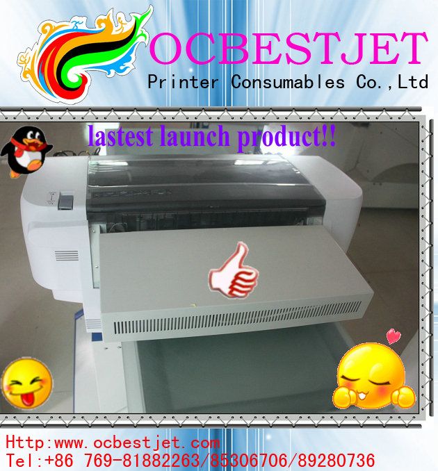 golden supplier!!  LED UV flat bed printer for Epson 4880 with printer head