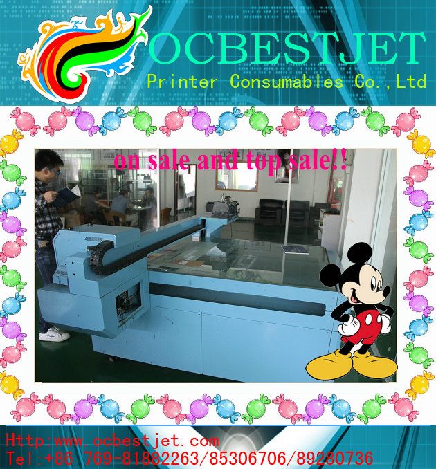 Dealer price!!! flatbed UV 1313 printer/flatbed printing machine