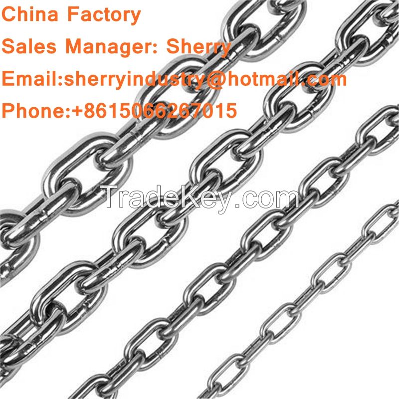 High Tensile Round Link Chain for Mining