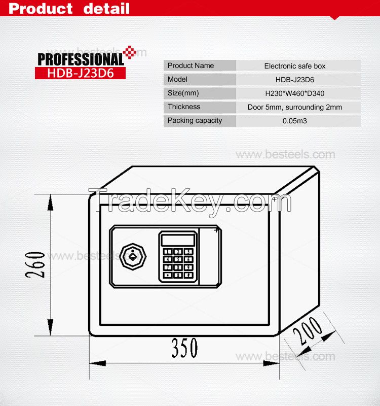 CE metal safes from Luoyang