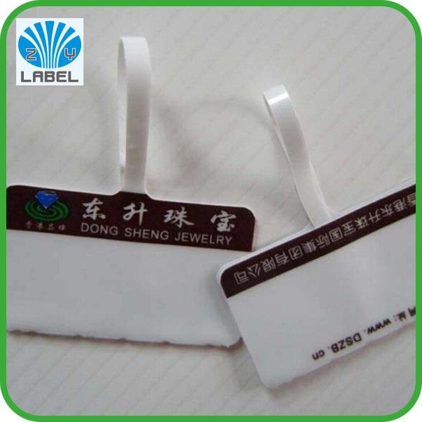removable adhesive thermal printed paper price label, custom price sticker for jewlery