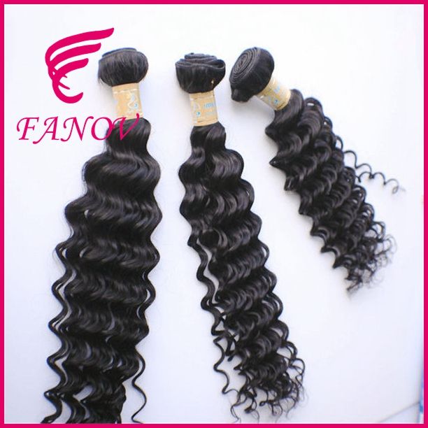 100% indian virgin remy hair weave deep weave Top selling on sale