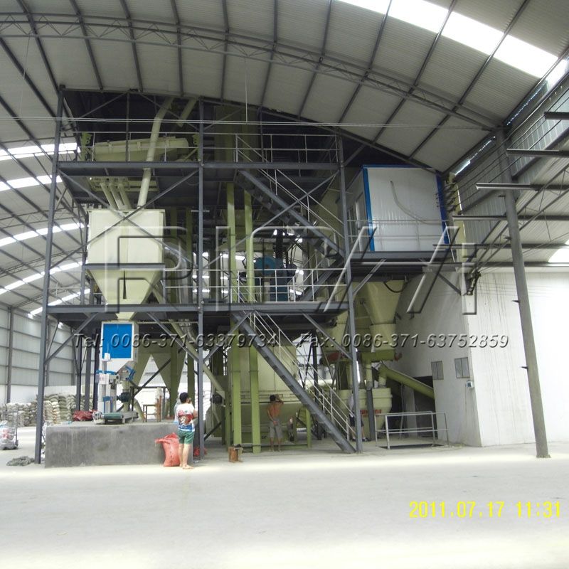 5 t/h Chicken Feed Pellet Production Line / Poultry Feed Pellet Production Line