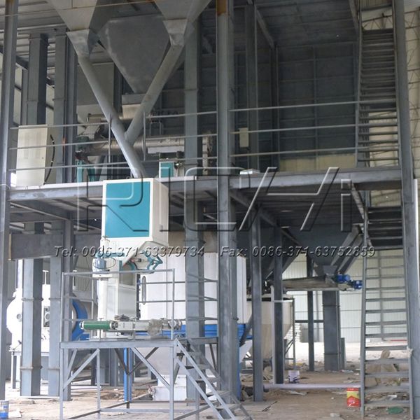 5 t/h Animal Feed Pellet Production Line / Poultry Feed Pellet Production Line
