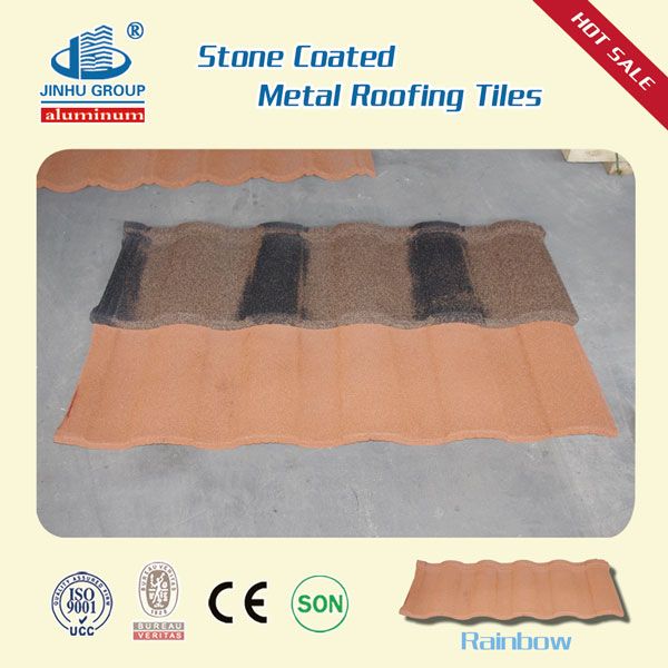 stone coated metal roofing tiles