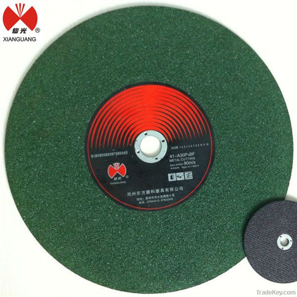 14&quot; green reinforced cutting wheel