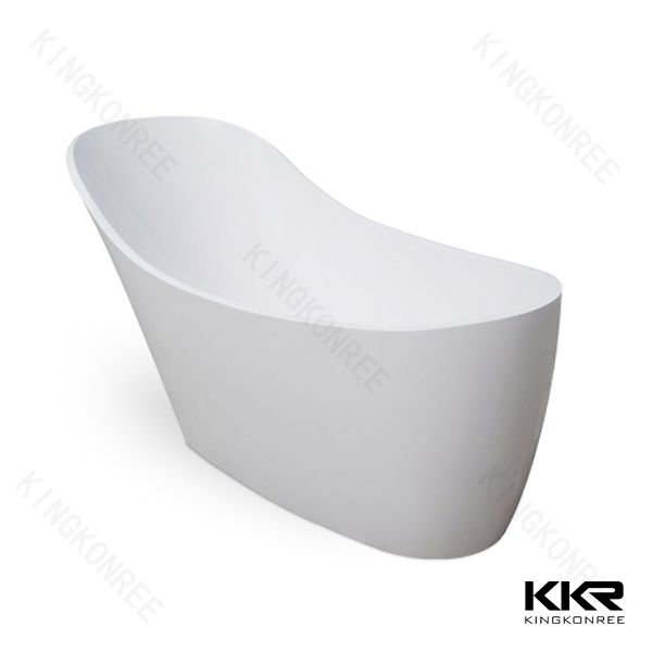 solid surface stone bathtub