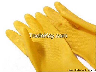 Latex household glove