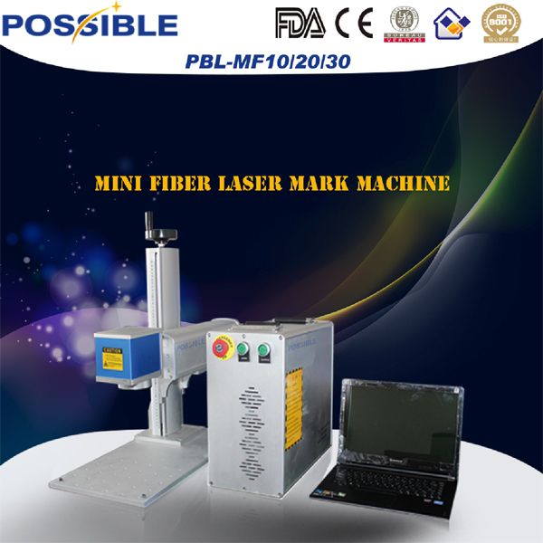 Hot Sale Possible Manufacture 10W/20W/30W Cnc Fiber Laser Marking Machine Non-contact Printing