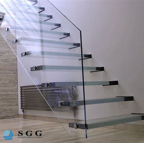 Good quality building glass stair railings