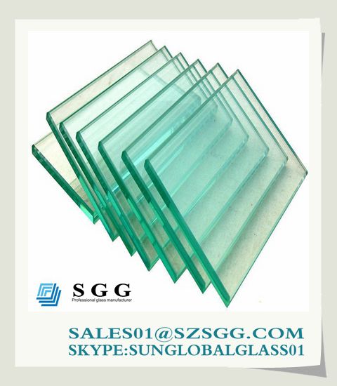 Automotive clear float glass