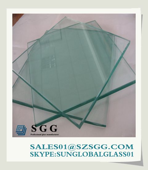 Automotive clear float glass