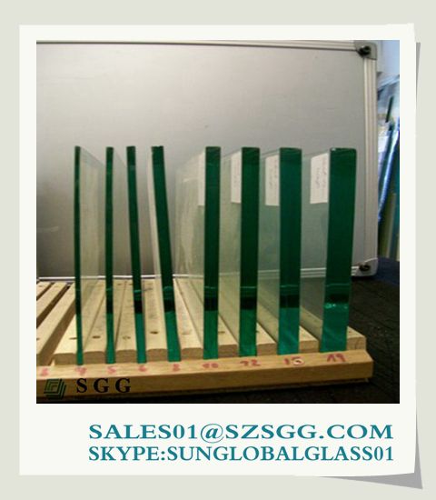 Automotive clear float glass