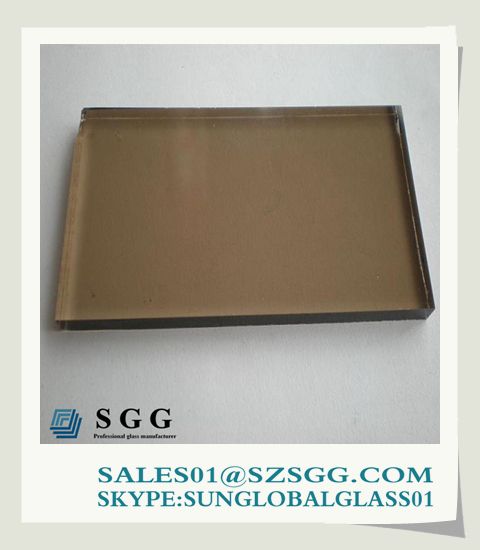 Brown float glass